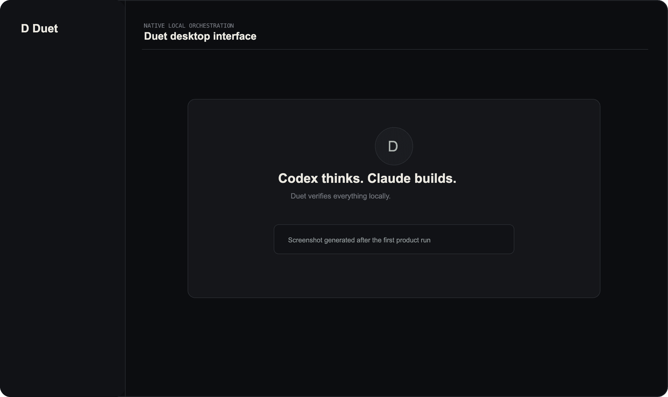 Duet — project screenshot