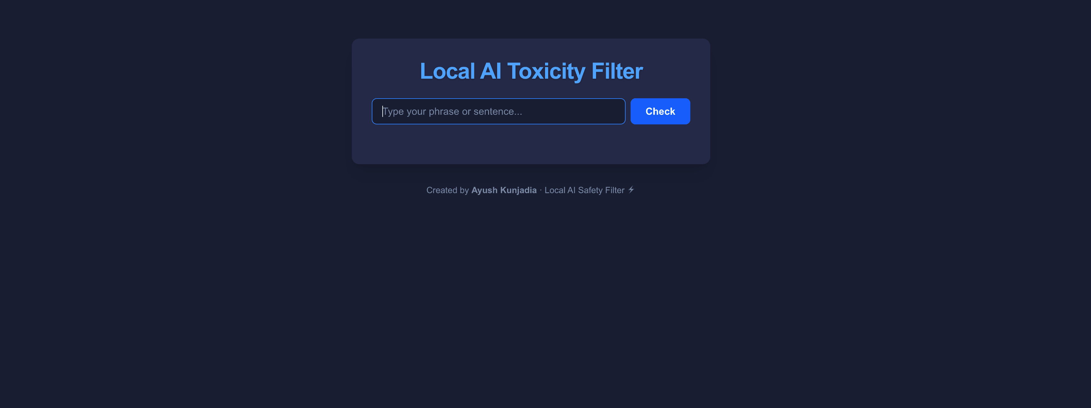 ToxicFilter